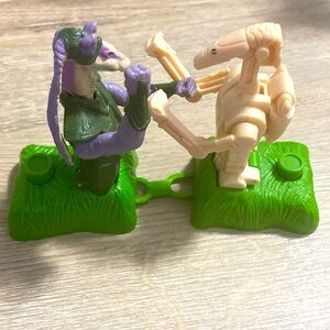 Star Wars Jar Jar Binks Droid Rock Em Sock Em Robot Toy Lucasfilm
